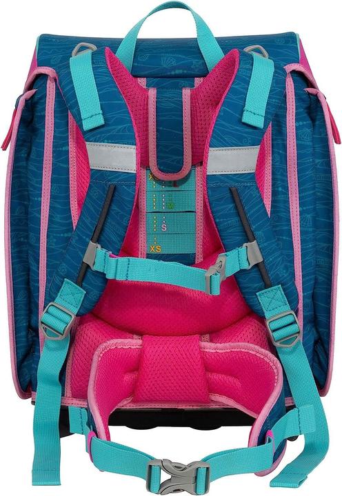 Actual product image Derdiedas ErgoFlex Max School Backpack Set Caribbean (22 l)