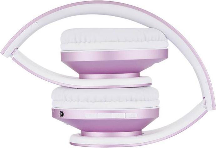 Actual product image PowerLocus Wireless headphones for kids P2 (pink-white)