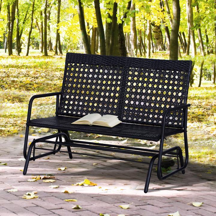 Image du produit Outsunny Banc à bascule Banc de jardin
