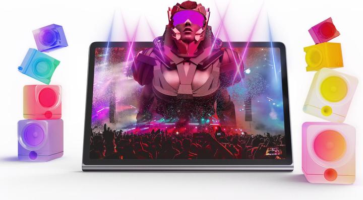 Actual product image Lenovo Tab Plus (WLAN only, 11.50", 128 GB, Luna Grey)