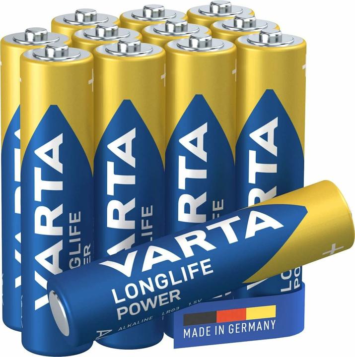 Actual product image Varta LONGLIFE Power Box (12 pcs., AAA, 1260 mAh)