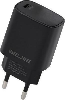 Actual product image Beline Ład. siec. 1x USB-C 20W czarna /black (only head) PD 3.0 BLNCB20 (20 W)