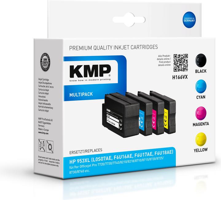 Produktbild KMP H166VX (M, C, Y, BK)