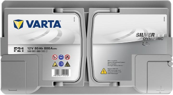 Produktbild Varta Silver Dynamic AGM F21 (12 V, 80 Ah, 800 A)