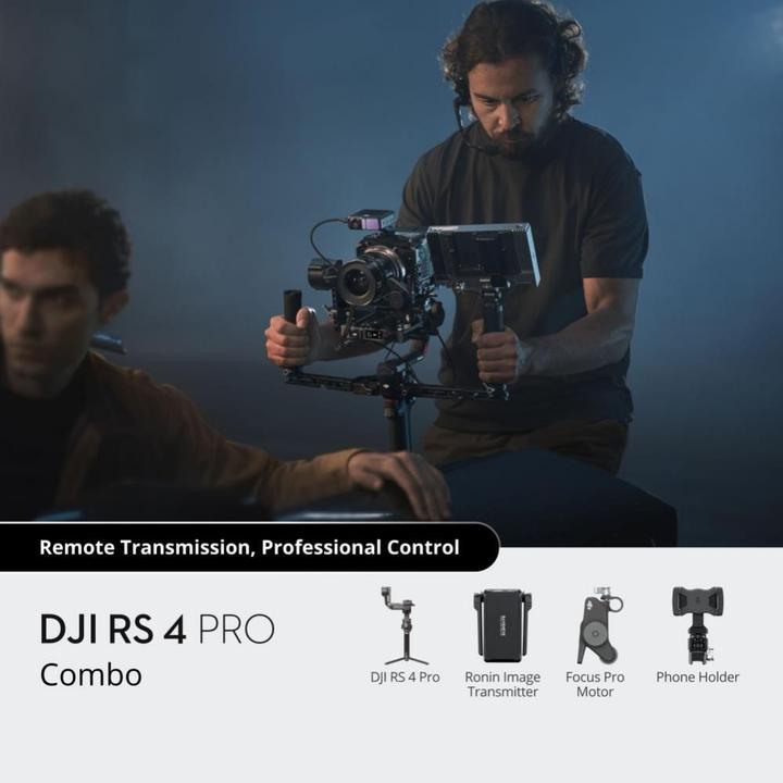 Produktbild DJI RS 4 Pro Combo (Systemkamera, Spiegelreflexkamera, 4.50 kg)