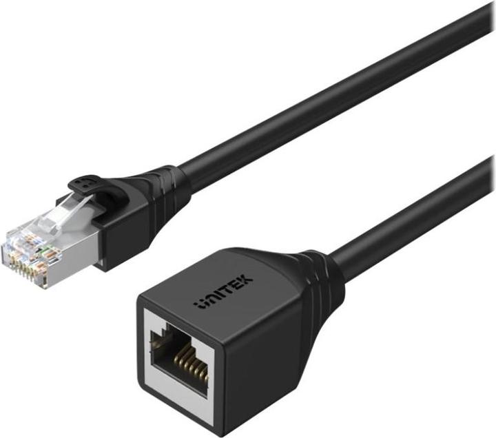 Actual product image Unitek Cat 6 STP 8P8C RJ45 Ethernet Extension cable M/F 5m C1896BK-5M (CAT6, 0.05 m)