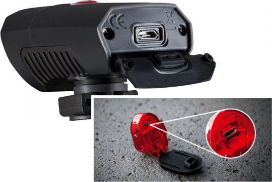 Image du produit Sigma Sport Buster 300 & Nugget Flash II USB (300 lm, 300 lm)