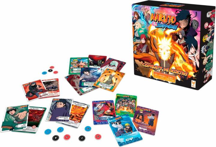 Actual product image Topi games Naruto Card Game Ninjas Fights *Spanish Version* (Spanish)