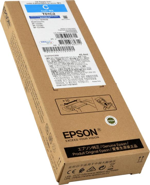 Actual product image Epson Ink C13T01C200 Cyan XL (C)