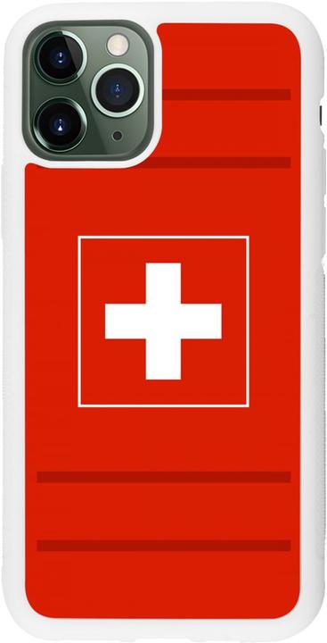 Produktbild PhoneLook Hülle Silikon weiss Euro 2020 Switzerland (Apple iPhone 11 Pro)