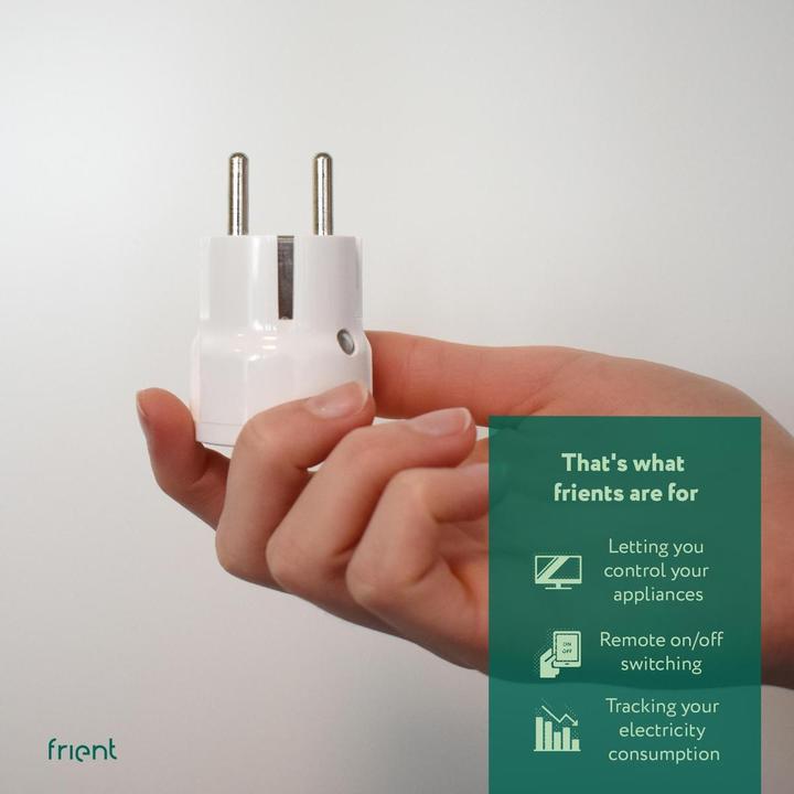 Immagine prodotto Frient FRIZSPLZB-141 - Smart Plug Mini 2 (Tipo F) - Schuko (Zigbee)