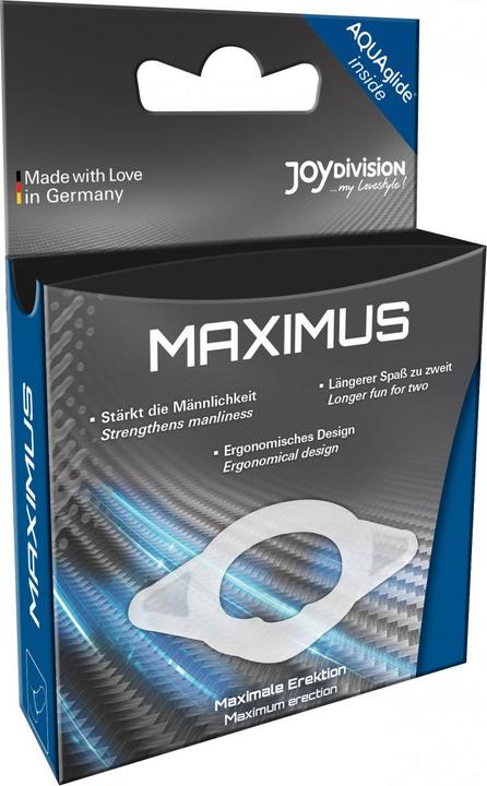 Image du produit Joydivision Maximus Anneau Blanc - XS (1.50 cm)