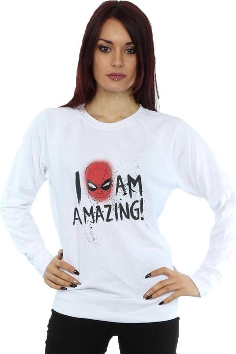 Image du produit - Sweat SPIDER-MAN AM AMAZING - Femme (XXL)
