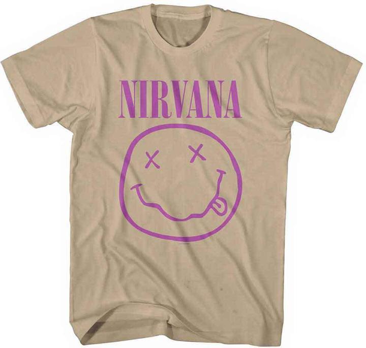 Nirvana Purple Happy Face