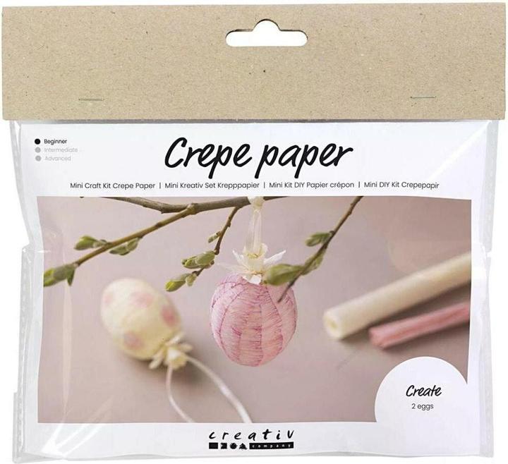Produktbild Creativ Company Bastelset Krepppapier Eier