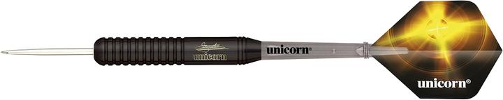 Actual product image Unicorn Black Brass Gary Anderson Steel Darts (26 g)