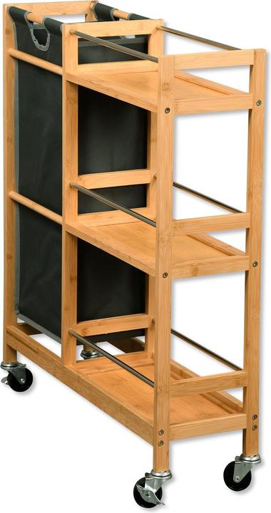 Immagine prodotto Kesper Carrello di nicchia con raccoglitore di bottiglie