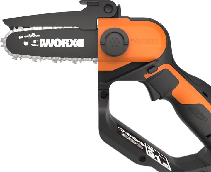 Productafbeelding Worx WG 324E.9 20V accu bosmaaier zonder accu en lader (Accu kettingzaag)