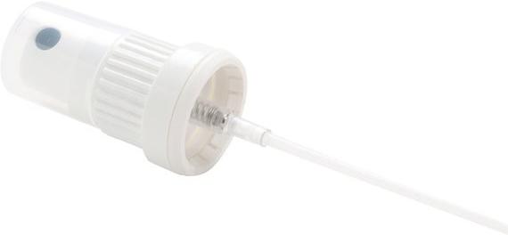 Actual product image You Nails Fine-Spray atomizer pump for glass bottle 100 ml white
