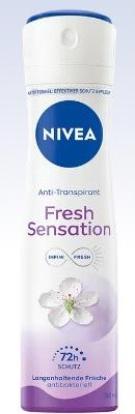 Actual product image NIVEA Fresh Sensation Spray (Spray, 150 ml)