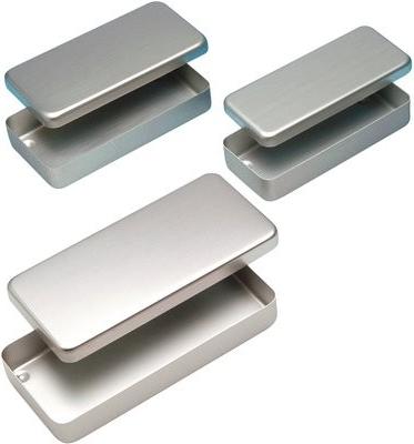 Produktbild You Nails Instrumentenschale Alu 18 x 9 x 3