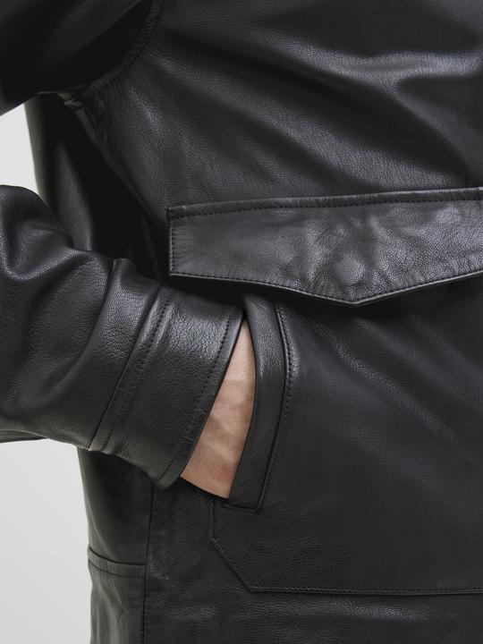 Actual product image Jack & Jones Lederjacke Lederjacke (L)