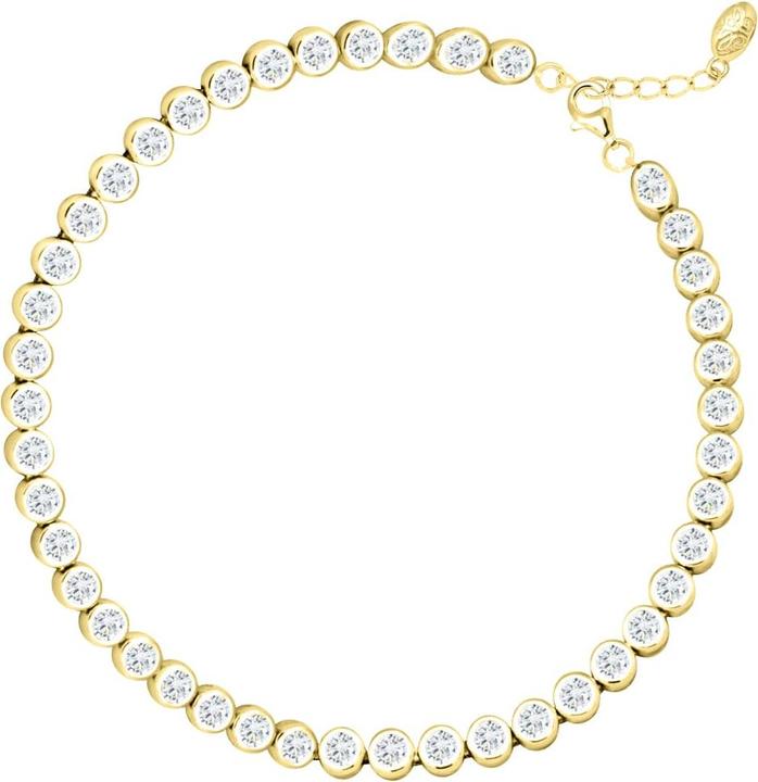 Produktbild Candy Armband Nari, 925 Sterling Silber, vergoldet (20 cm, 18k vergoldet, 925 Sterling Silber)