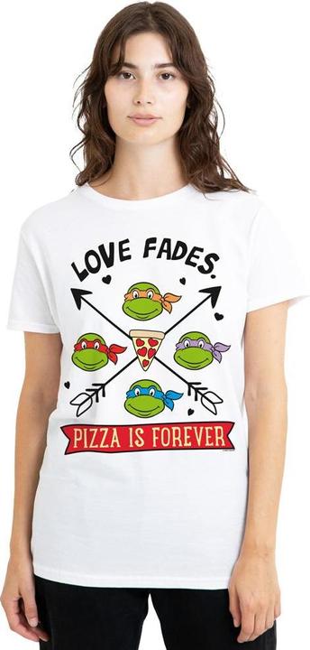 Actual product image Teenage Mutant NT Unisex Adult Pizza Is Forever T-Shirt (M)