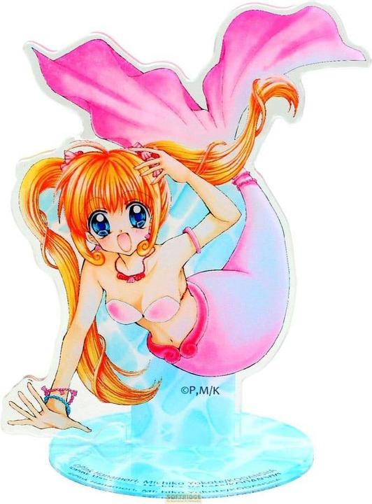 Uchiwa Mermaid Melody: Pichi Pichi Pitch acrylic figure Luchia Nanami 21 cm