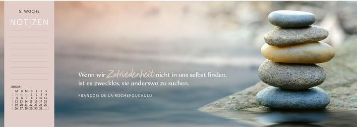 Image du produit Tischkalender Lebensweisheiten 2026 (Couverture rigide, Allemand)