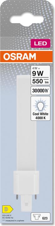 Produktbild Osram Dulux S (G23, 4 W, 550 lm, 1 x, D)