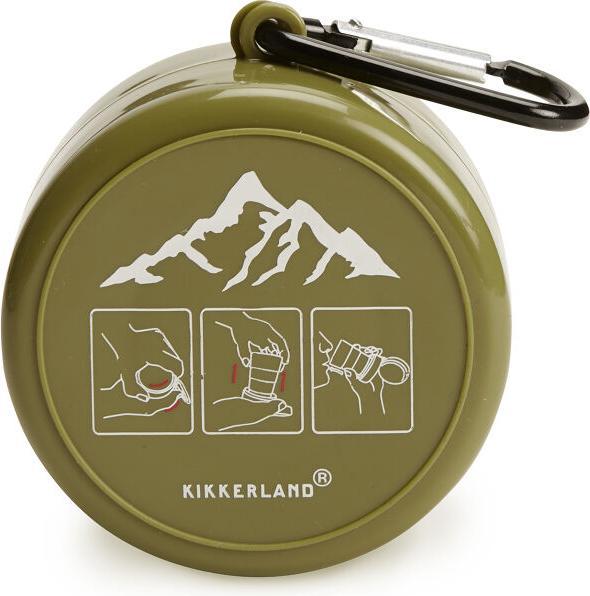 Produktbild Kikkerland Collapsible Tumbler w Pill Compart (CU340)