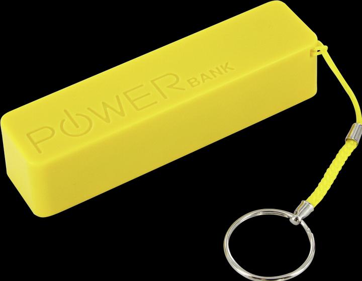 Produktbild Xlayer Powerbank Colour Line Yellow 2600 mAh (2600 mAh, 9.62 Wh)