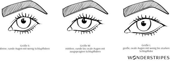 Produktbild Wonderstripes Beauty Tapes Gr. M+L 52 Stk. (Künstliche Wimpern)