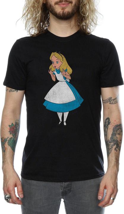 Immagine prodotto Disney Alice In Wonderland Surprised Alice Maglietta Uomo (M)
