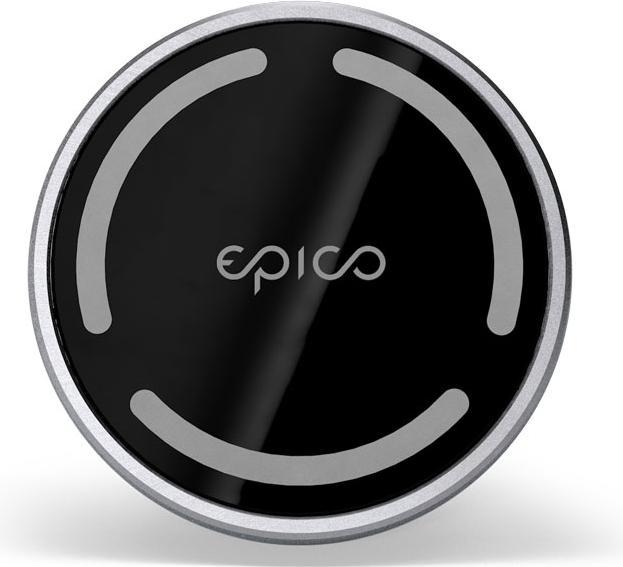 Actual product image Epico Magnetic Wireless Car Charger (MagSafe compatible) 15W/10W/7.5W + 18W QC