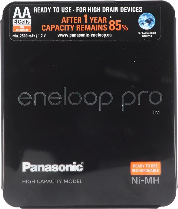 Immagine prodotto Sanyo Eneloop XX (4 pz., AA, 2500 mAh)
