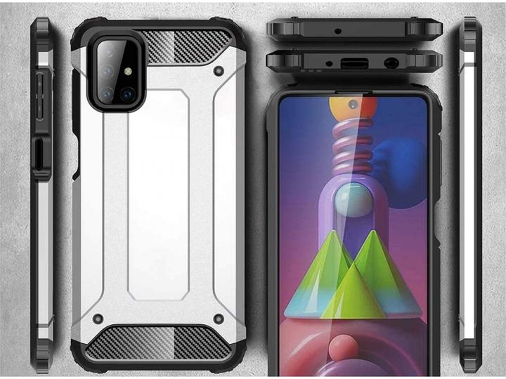 Produktbild Screenguard AdventureCase Samsung Galaxy M51 Hybrid Hülle (Samsung Galaxy M51)