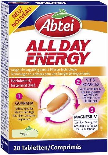 Produktbild Abtei All Day Energy Tabl (20 Stück, Tabletten, 500 g)