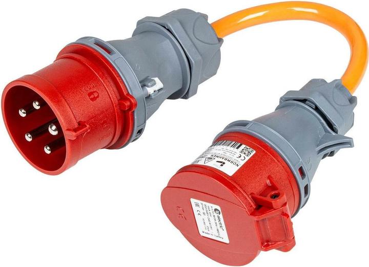 Actual product image Normrahmen Adapter cable CEE16/5 - CEE32/5 (0.20 m)