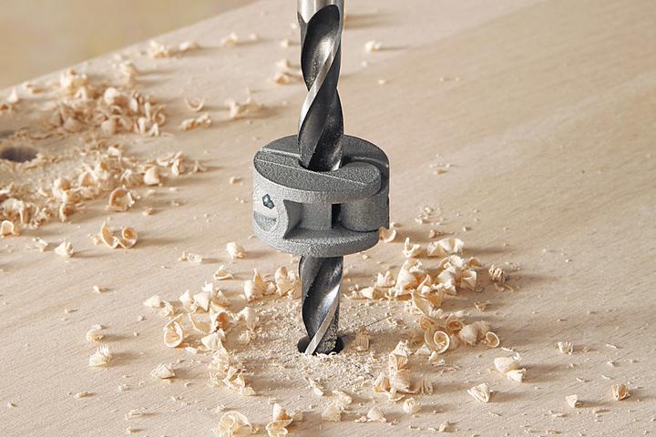 Produktbild wolfcraft wolfcraft 1 Univ.-Tiefenstopp-Set 3-tlg. ø6,8,10mm (6, 8, 10 mm)