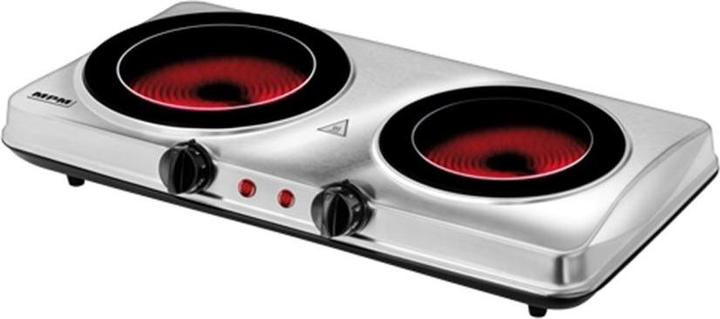 MPM Free standing hob ELECTRIC COOKER MKE 20 CERAMIC 2 BURNS