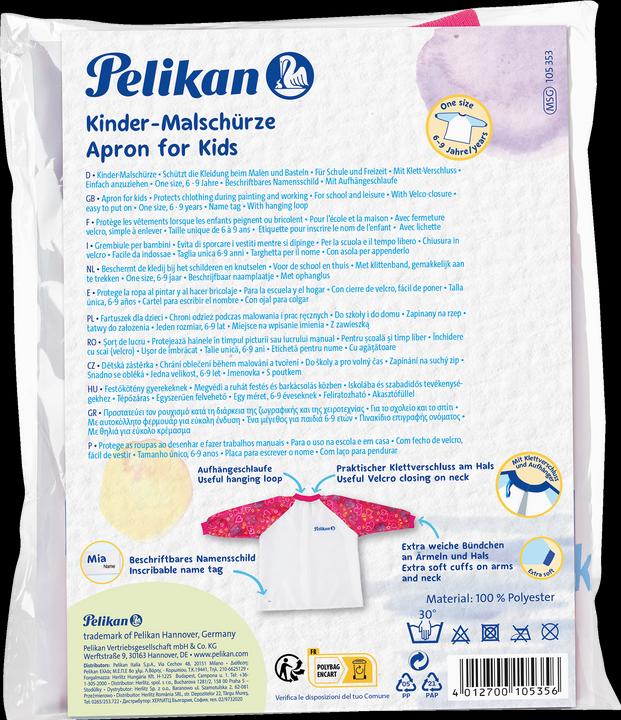 Actual product image Pelikan Painting apron