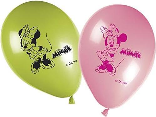 Image du produit Disney Bow-Tique Ballons en latex Minnie Mouse (Lot de 8) (8 x)