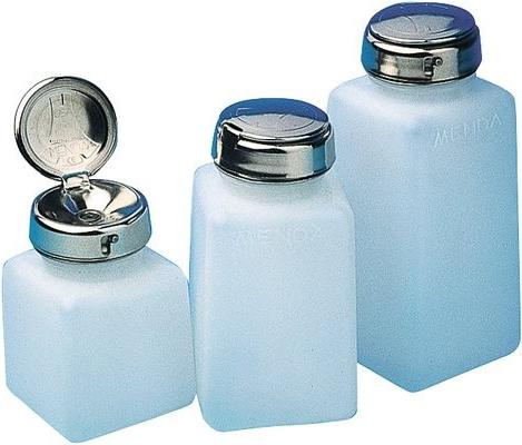 Actual product image You Nails Dispenser bottle plastic 225 ml white (White)