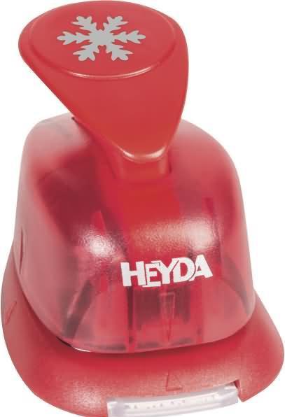 Image du produit Heyda Perforatrice de motifs pour carton jusqu'à 220g/m2 Flocon de neige petit 15x15mm