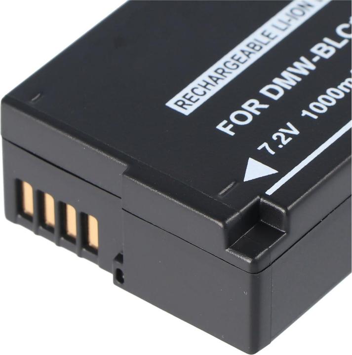 Actual product image Panasonic Battery DMW-BLC12, Leica Leica BP-DC 12-E, Leica Q Type 116 (Rechargeable battery)