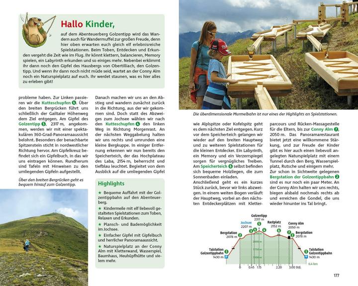 Actual product image Knorr:Erlebn Wandern m.Kindern Osttirol (German, Dina Knorr, 2022)