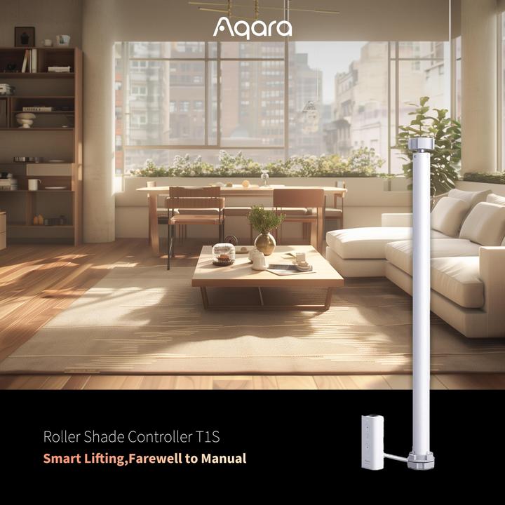Actual product image Aqara Roller Shade Controller T1S (Global version)