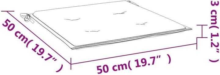 Produktbild VidaXL 10-tlg. Garten-Lounge-Set mit Kissen (50 x 50 x 4 cm)
